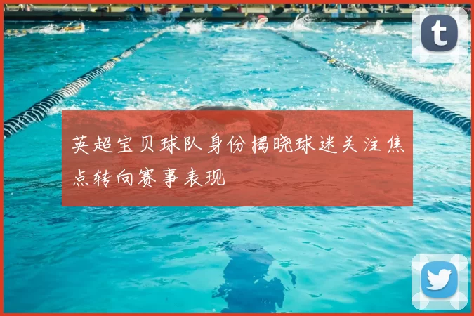 英超宝贝球队身份揭晓球迷关注焦点转向赛事表现