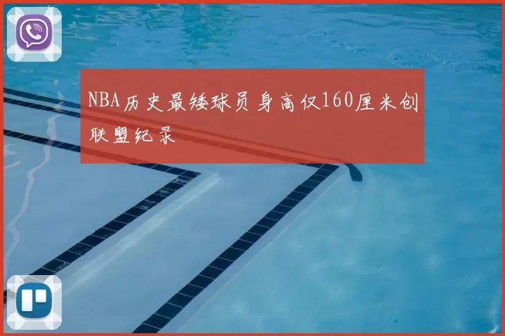 NBA历史最矮球员身高仅160厘米创联盟纪录